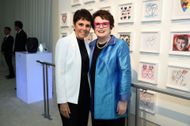 Ilana Kloss and Billie Jean King in 2018. (Image via Getty)